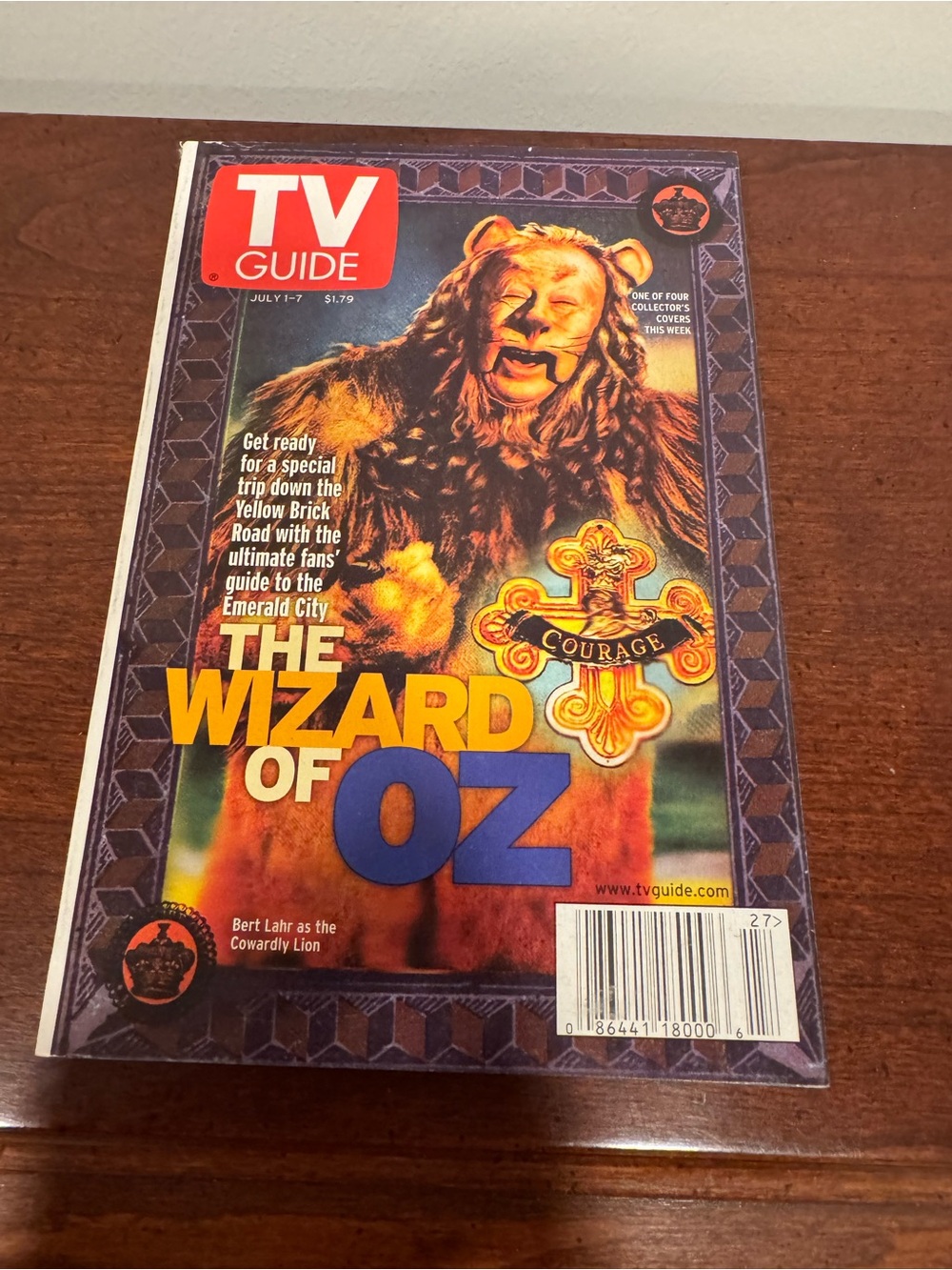 Vintage 2000 Collector's Edition TV Guide Feat The Wizard of Oz Cowardly Lion